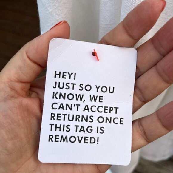 ASOS Design NWT Women's Linen Blend Mini Swing Tie Straps White Sundress Size 12 - Picture 12 of 16